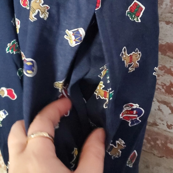 Steven Ross, Naturally New Old Stock Christmas Holiday Maxi Dress! - Picture 7 of 9